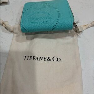 Tiffany & Co. Tiffany Blue Leather Wallet
